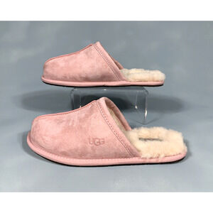 UGG Pearle Water Resistant Women's Suede Slippers Blush Pink 1011229 Size 7